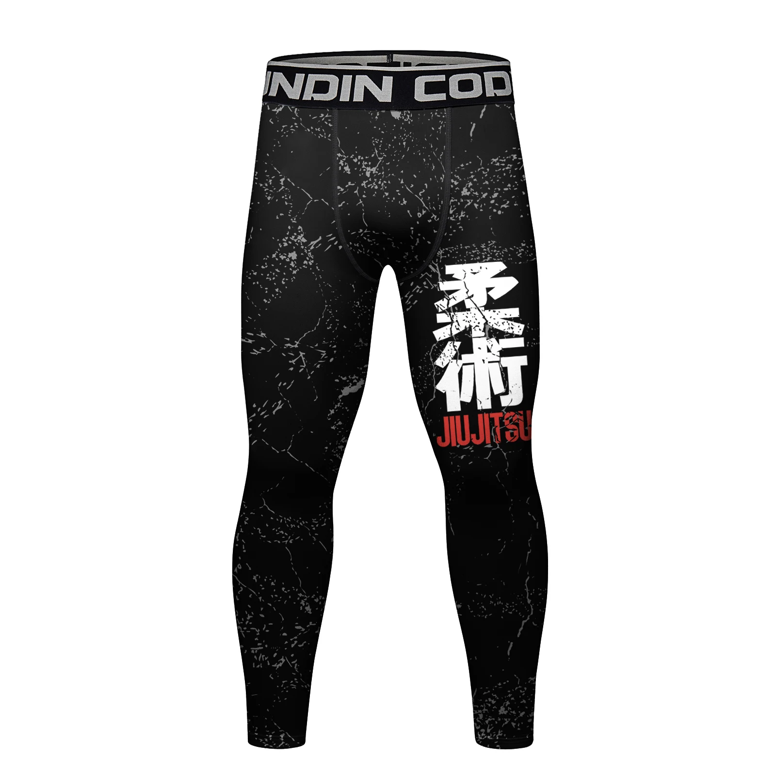Men's BJJ Spats Leggings - Moisture Wicking Polyester - Image 26