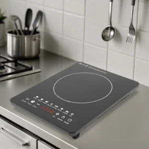 750W Induction Cooktop Glass‑PP Surface, 8 Power Levels, 180‑min Timer