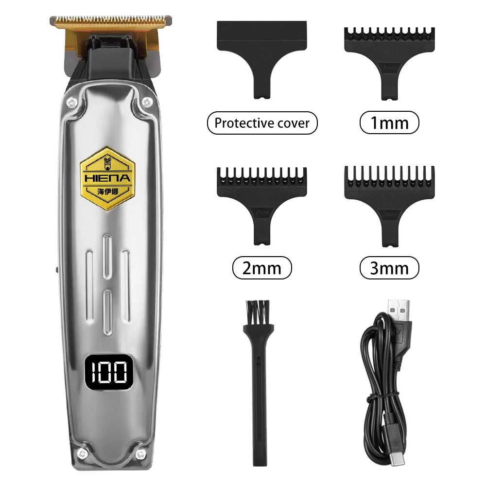hiena hair Clipper Electric Hair Cutting Machine Cordless Haircut Machine Rechargeable Hair Trimmer Portable Trimmer for men - Image 7
