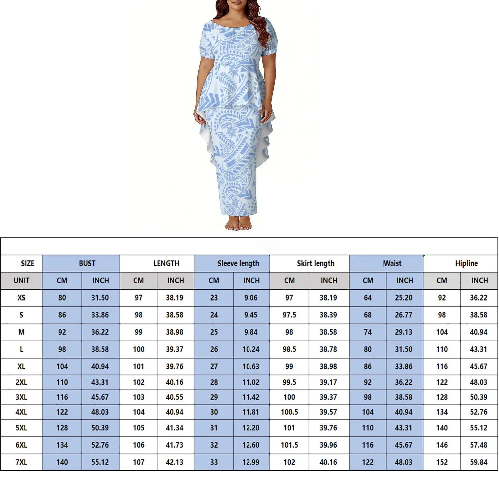 Polynesian Print Family Matching Outfits - view 3