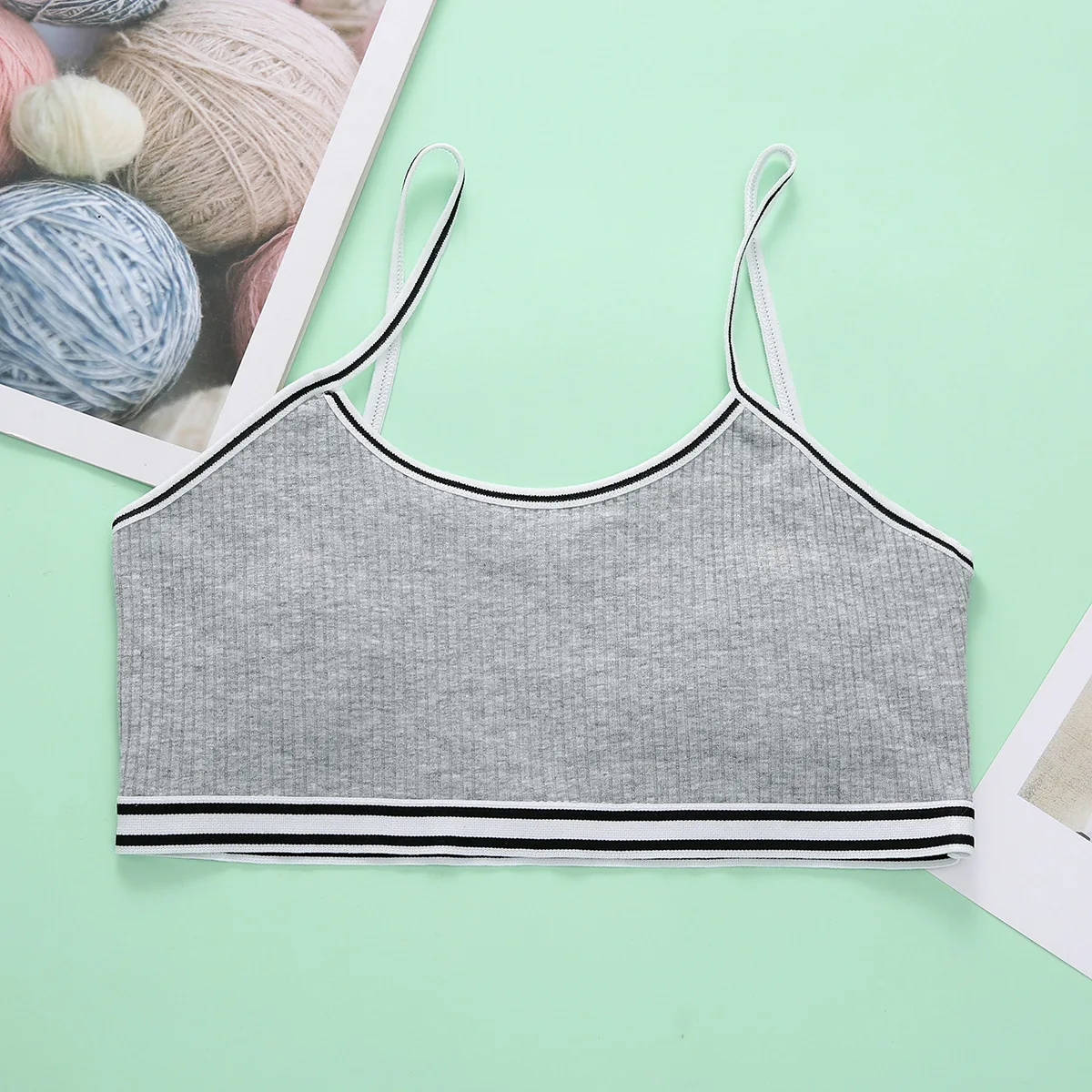 Girls' Cotton Training Bra Vest - Image 4