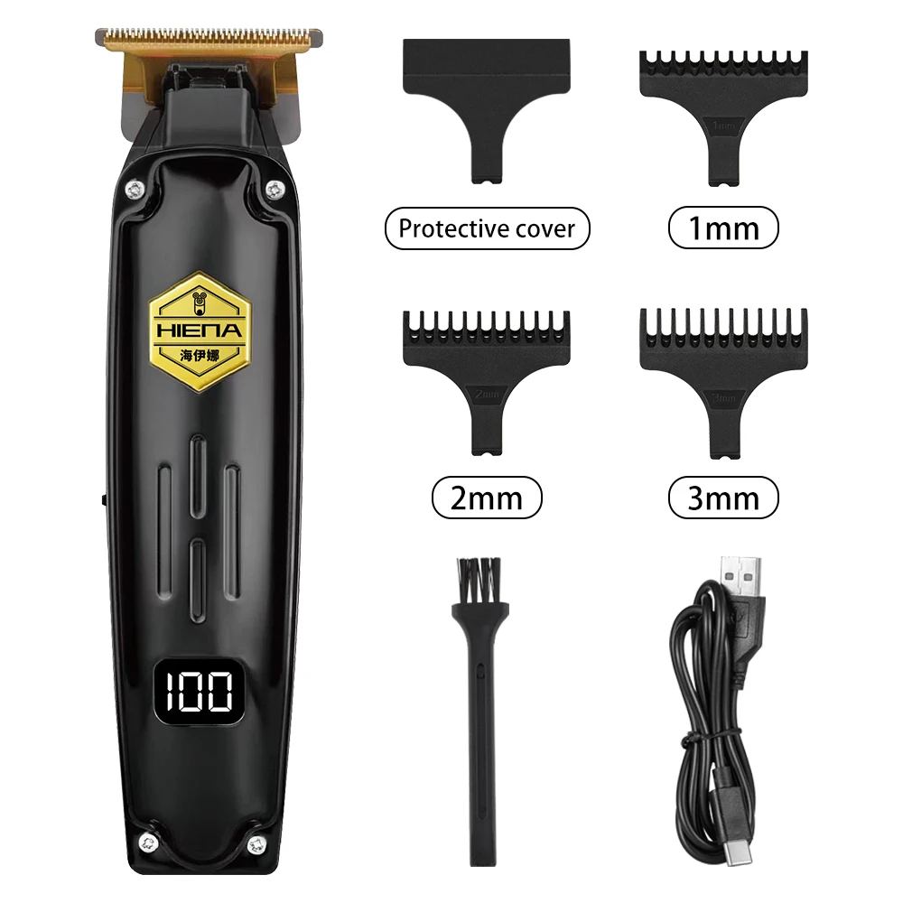 hiena hair Clipper Electric Hair Cutting Machine Cordless Haircut Machine Rechargeable Hair Trimmer Portable Trimmer for men - Image 8