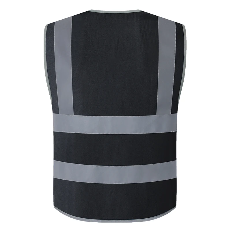 Men's Polyester Safari Vest with Multi Pockets - Image 2