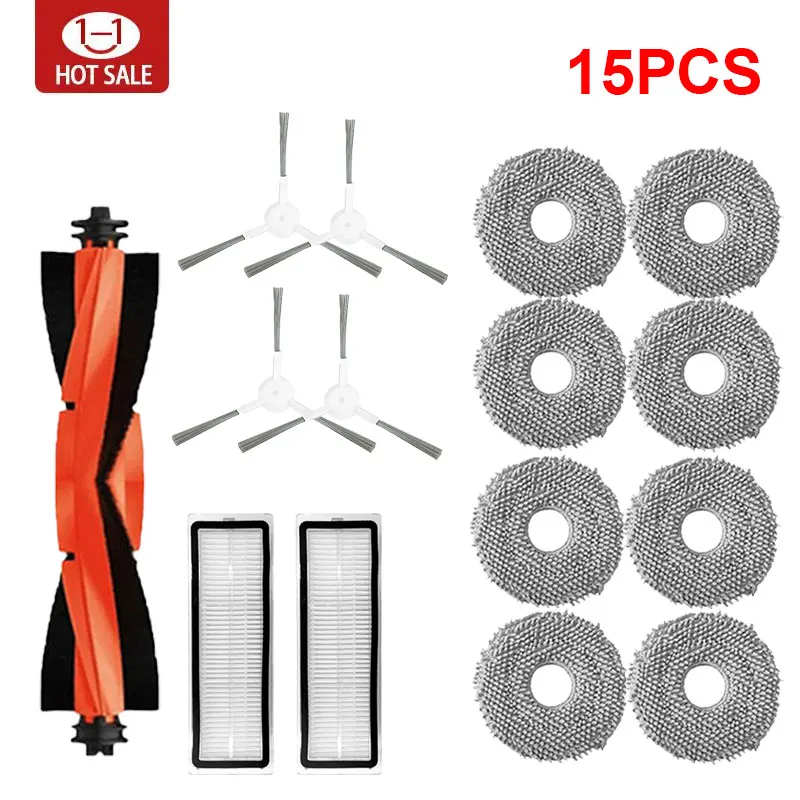 For Xiaomi Robot Vacuum S20+ / S10 Plus /S10+/ B108GL / B105 / B108CN B113CN Parts Accessories Filter Main Side Brush Mop - Image 19