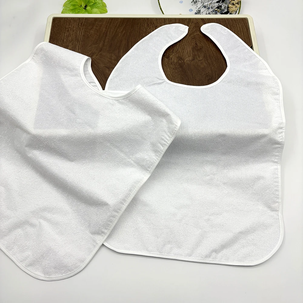 12-Pack Waterproof Polyester Baby Bibs – 40×59 cm, Unisex