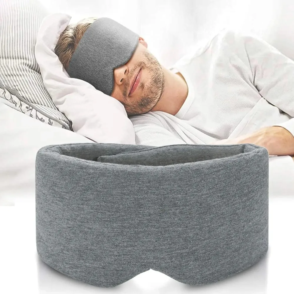 100% Cotton Blackout Sleep Mask