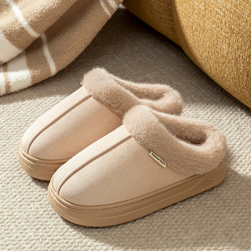 Fashion Parent-child Shoes Winter Children Slippers Indoor Outdoor Anti-slip Warm Thick Soled Comfy Casual Home Shoes Snow Boots - Image 8