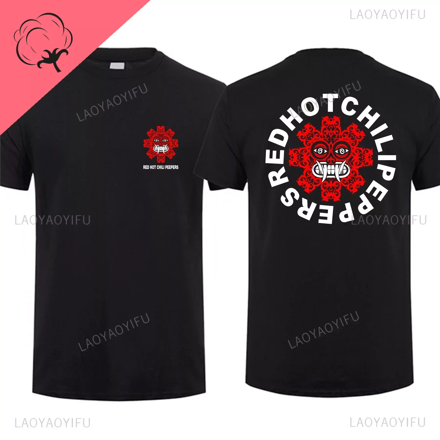 New Red Hot Chili 100%cotton T Shirt Amazing Tees Men Women Clothes Peppers Tour Double-sided Short Sleeve Casual Male T-shirt - Image 12