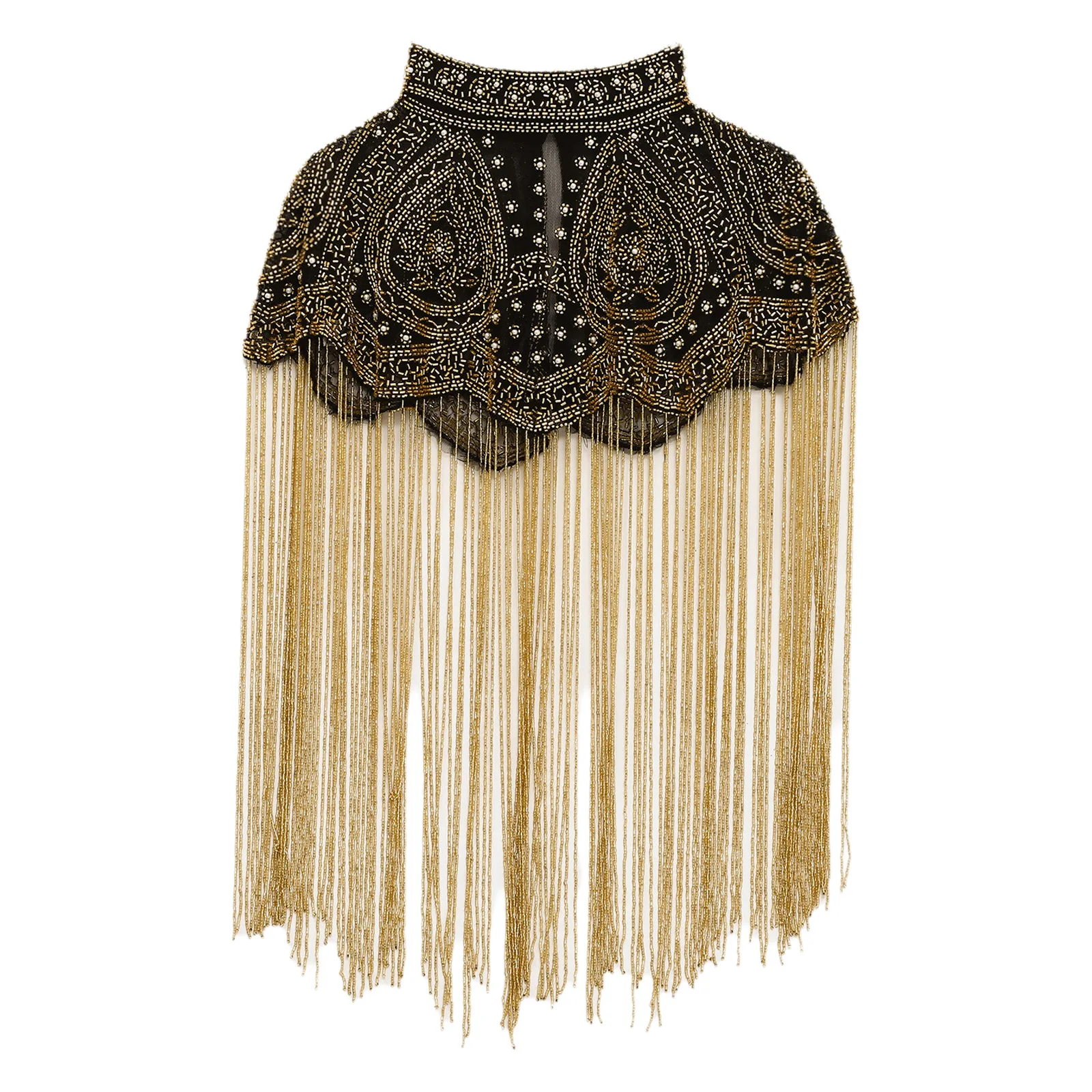 Women's 1920s Beaded Fringe Shawl - view 11