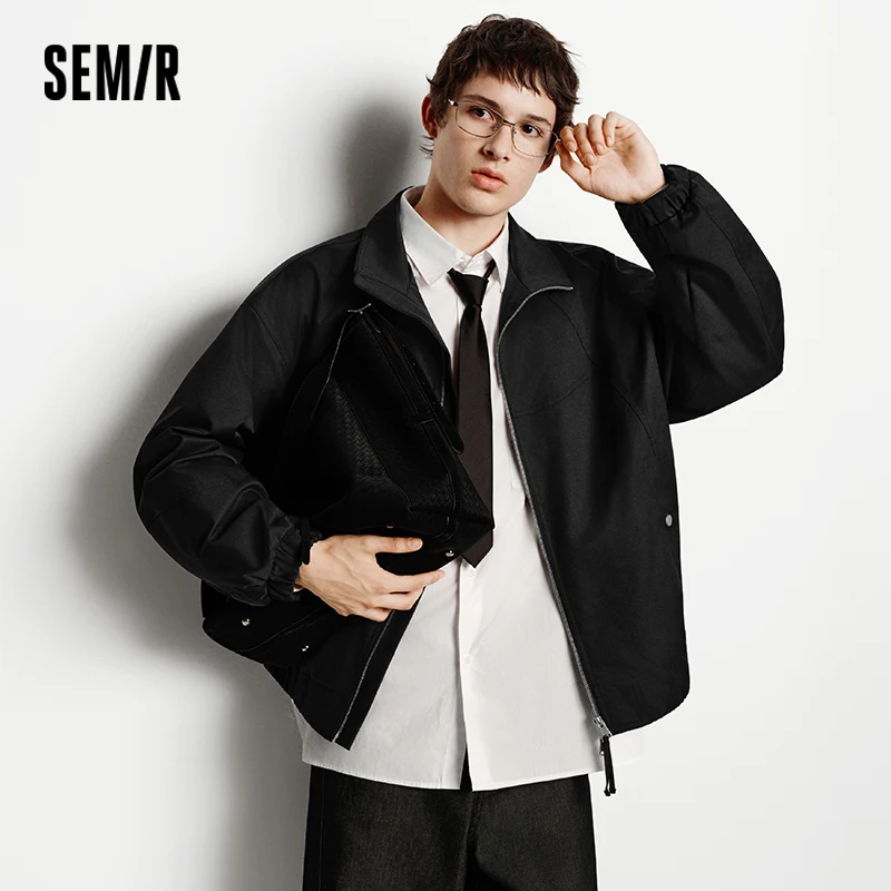 Semir Men's Loose Fit Polyester Jacket - Image 2