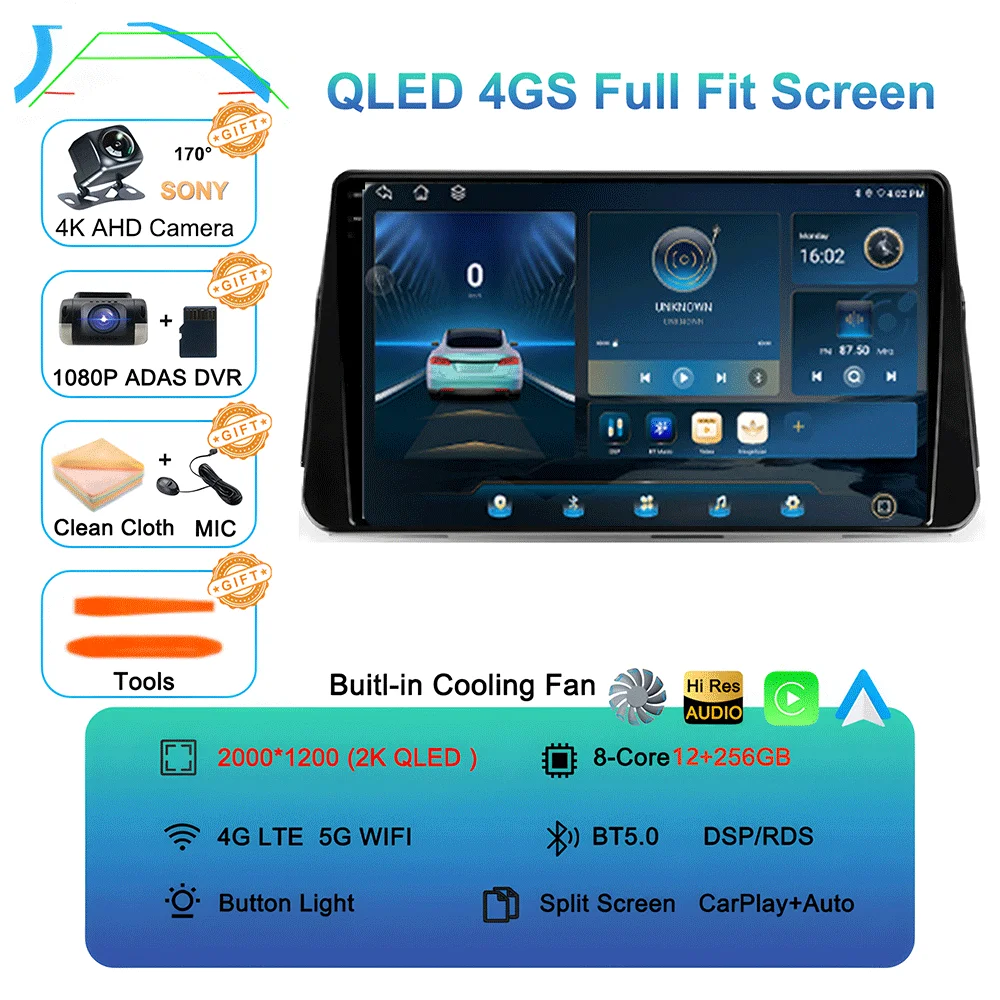 Android 16 For Nissan Kicks P15 2017 - 2021 Car Radio Multimedia Video Player Navigation Stereo GPS Autoradio Carplay NO DVD - Image 21