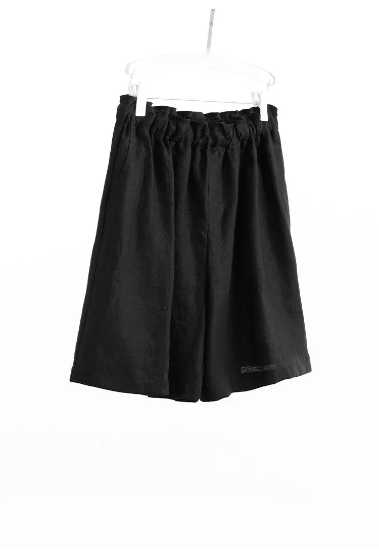 Women's Hemp Shorts with Drawstring Waist - Image 9