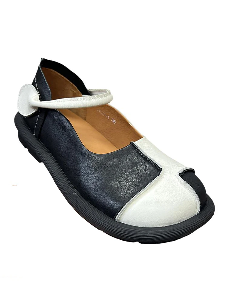 Birkuir Women's Leather Mary Jane Flats - view 6