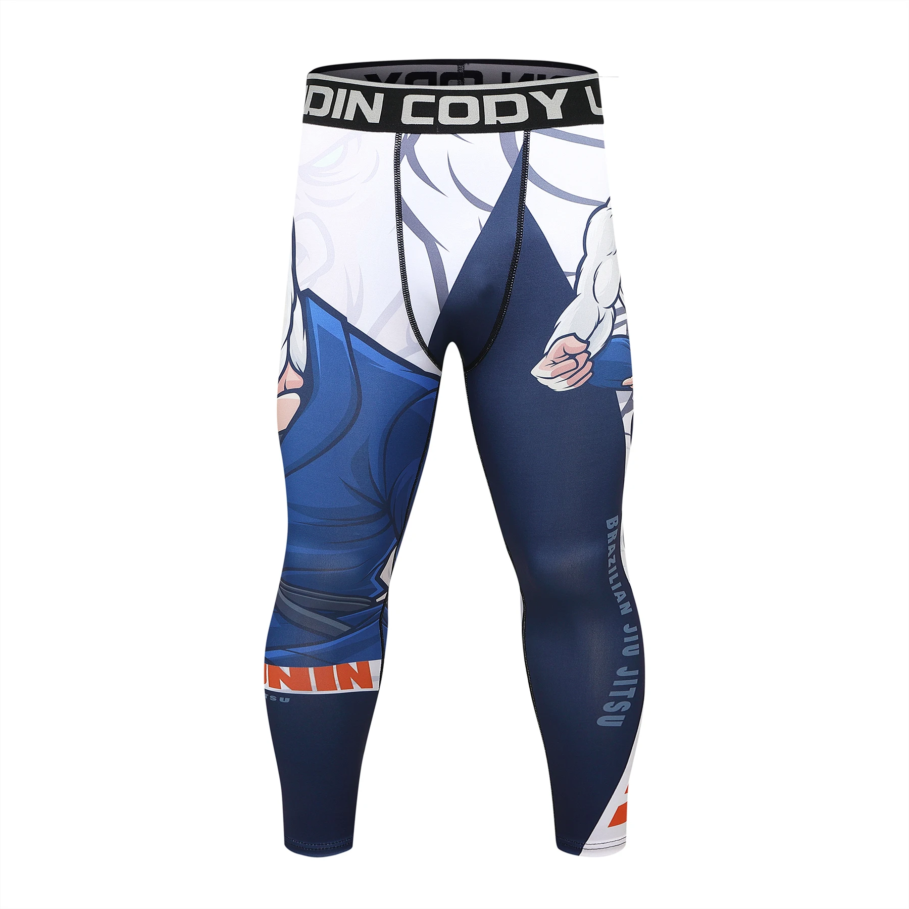 Men's BJJ Spats Leggings - Moisture Wicking Polyester - Image 10