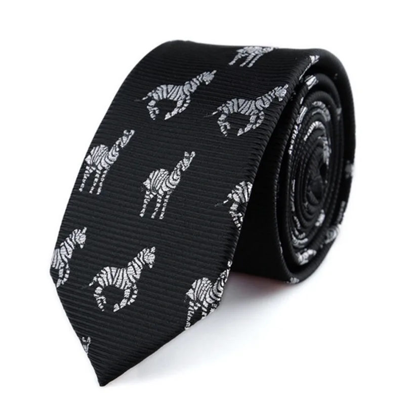 5cm Narrow Tie Fashionable Trend Tie Striped Polka Dot Flower Pattern Tie Student Personalized Accessory Casual Daily Matching - Image 4