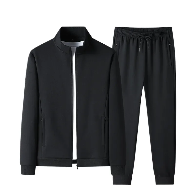 Men's Cotton Polyester Tracksuit Set - Image 2