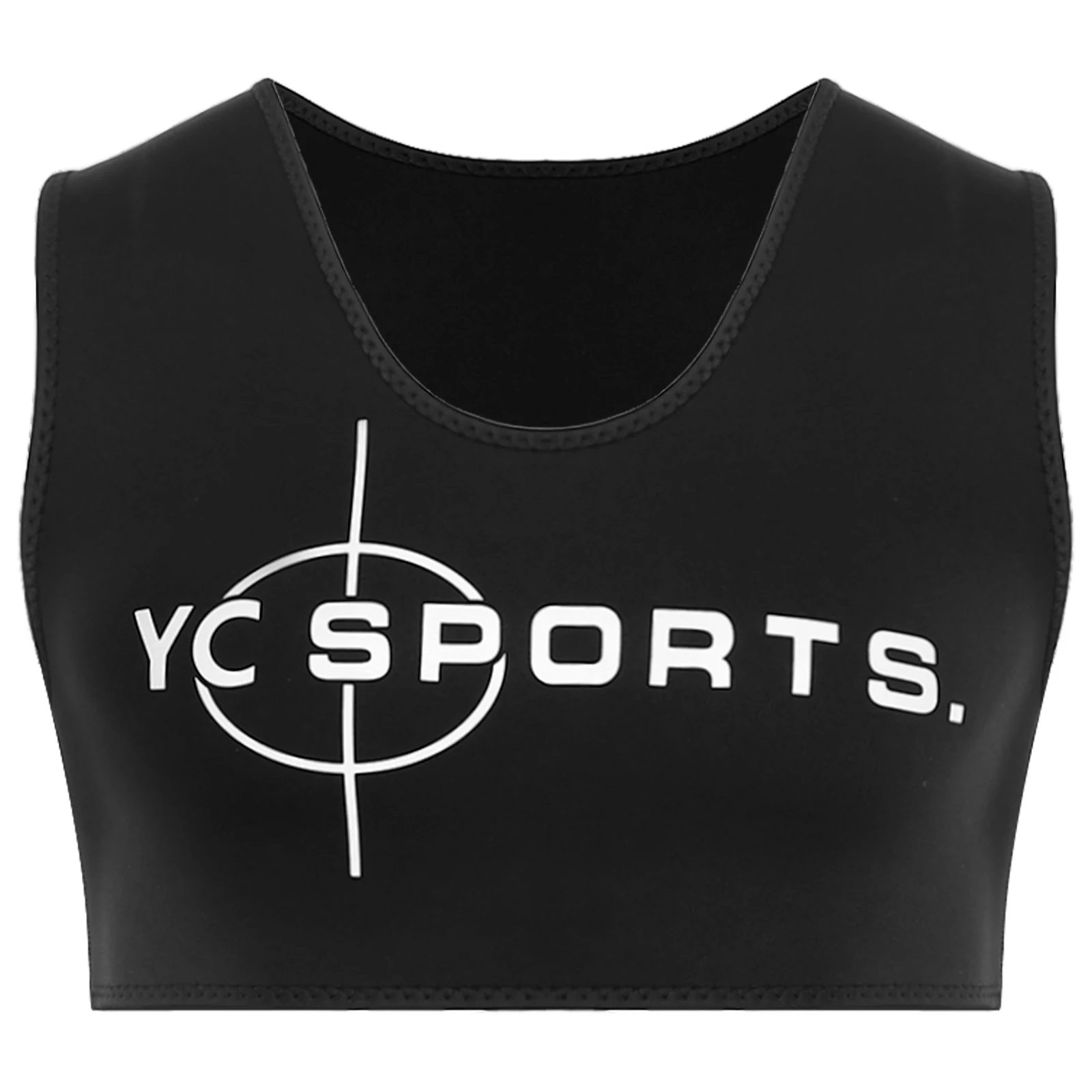 Mens Nylon Elastane Sport Vest Top - Image 5
