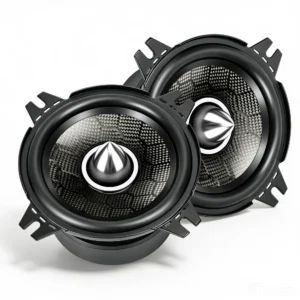 2pcs 4-inch mid-bass car speakers  450WPeak HIFISpeakers with Honeycomb Carbon Fiber ConeGeneral audio and speaker accessories