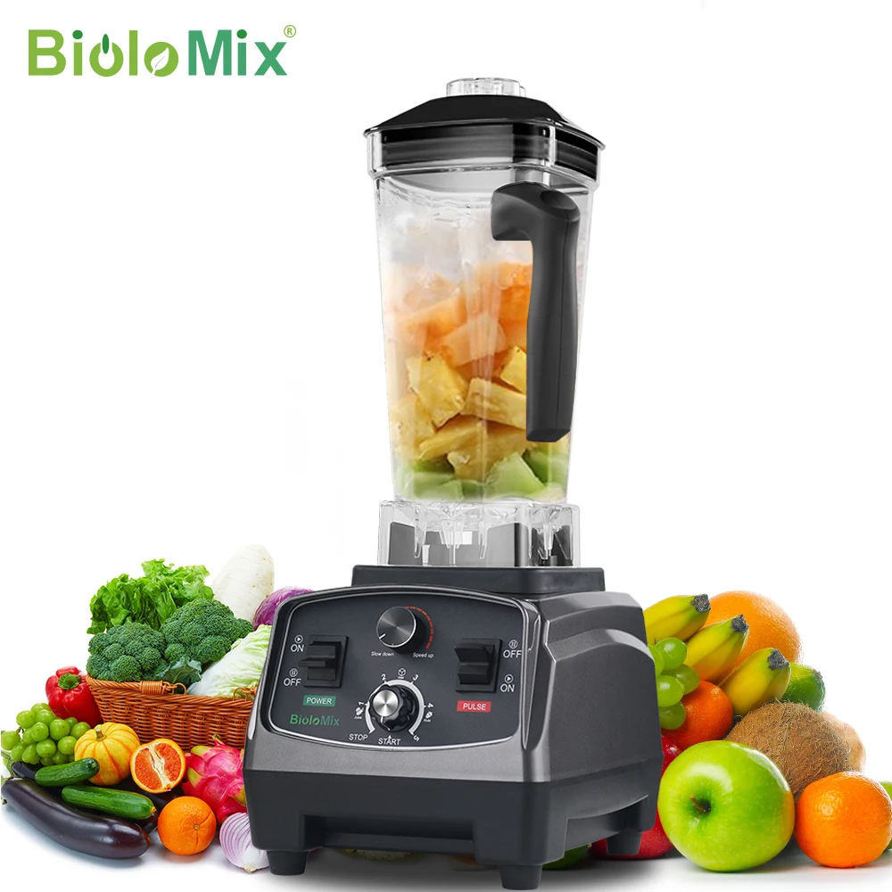 Biolomix T5200 2200W Blender with 2L BPA-Free Tritan Jar & Timer