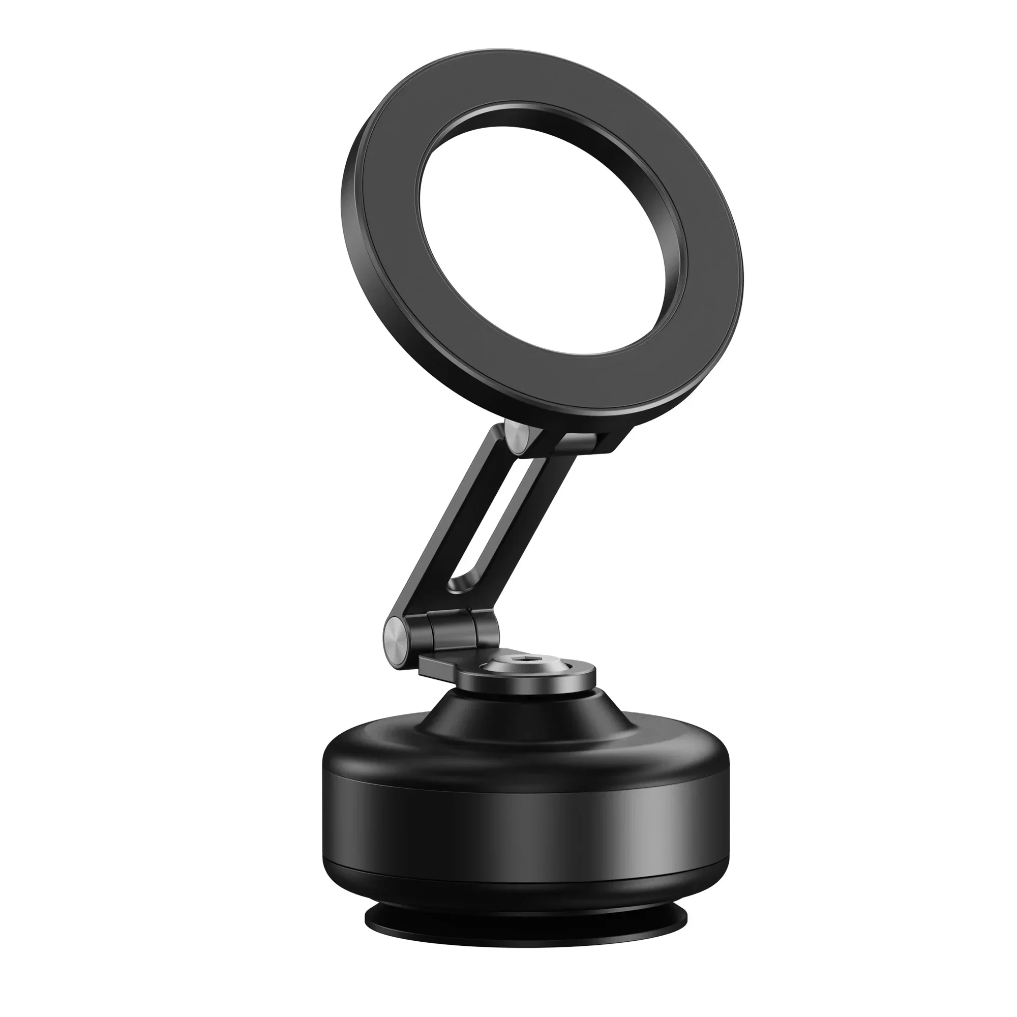 Magnetic Aluminum Phone Holder Vacuum Suction Foldable 360° Rotation - Image 5
