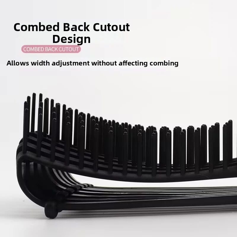 ABS Detangling Brush with Bracket – Massage for Curly & Thick Hair - Image 4
