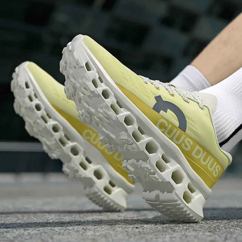 KOYONIT Air Mesh Sneakers – Thick Anti‑Slip Rubber Sole, Height‑Boost - Image 2